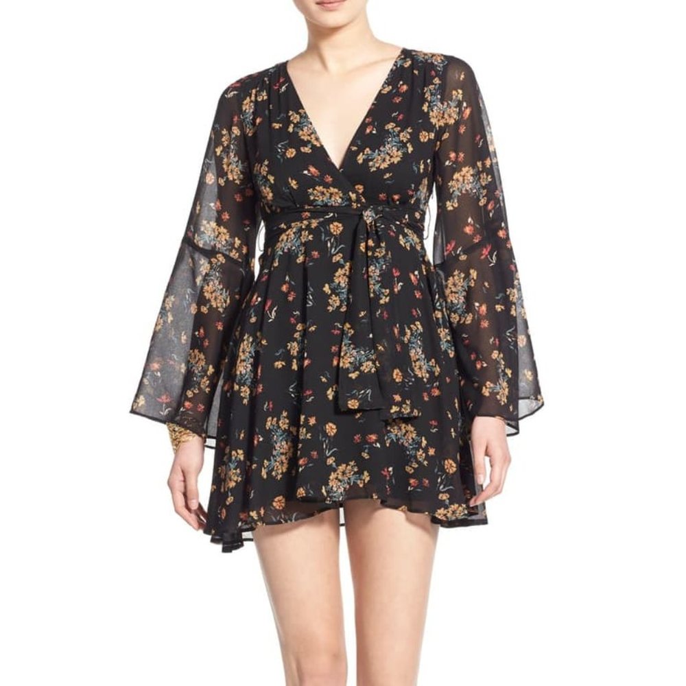 Free People 'Lilou' Floral Print Dress